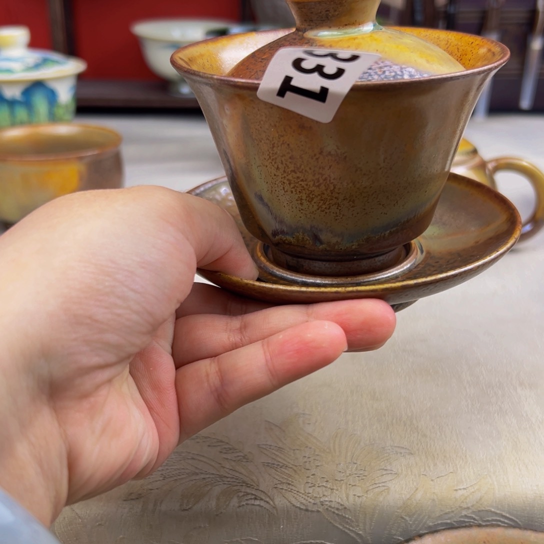 杯纯手工柴烧主人杯