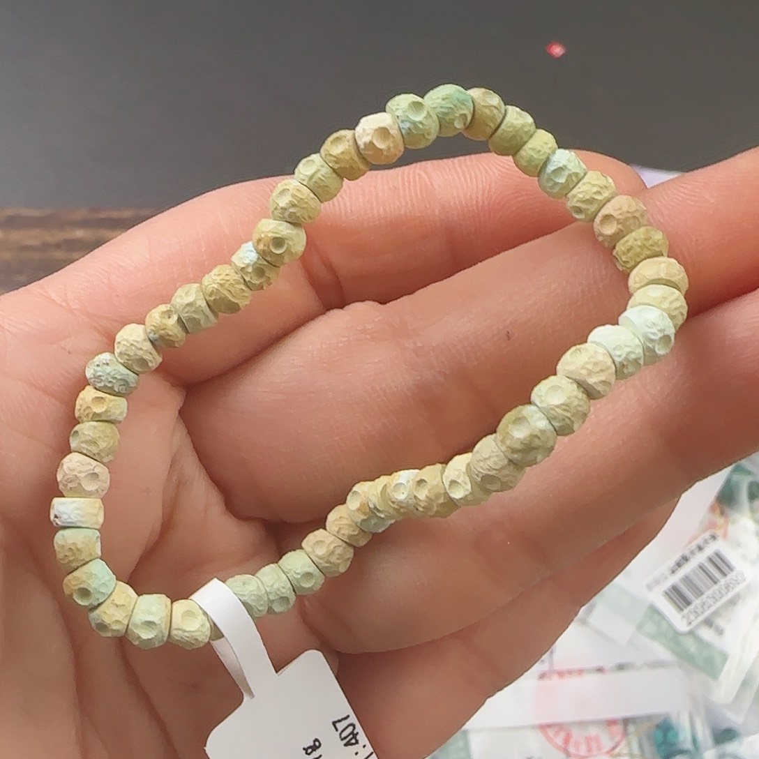 绿松石珠宝半成品未镶嵌