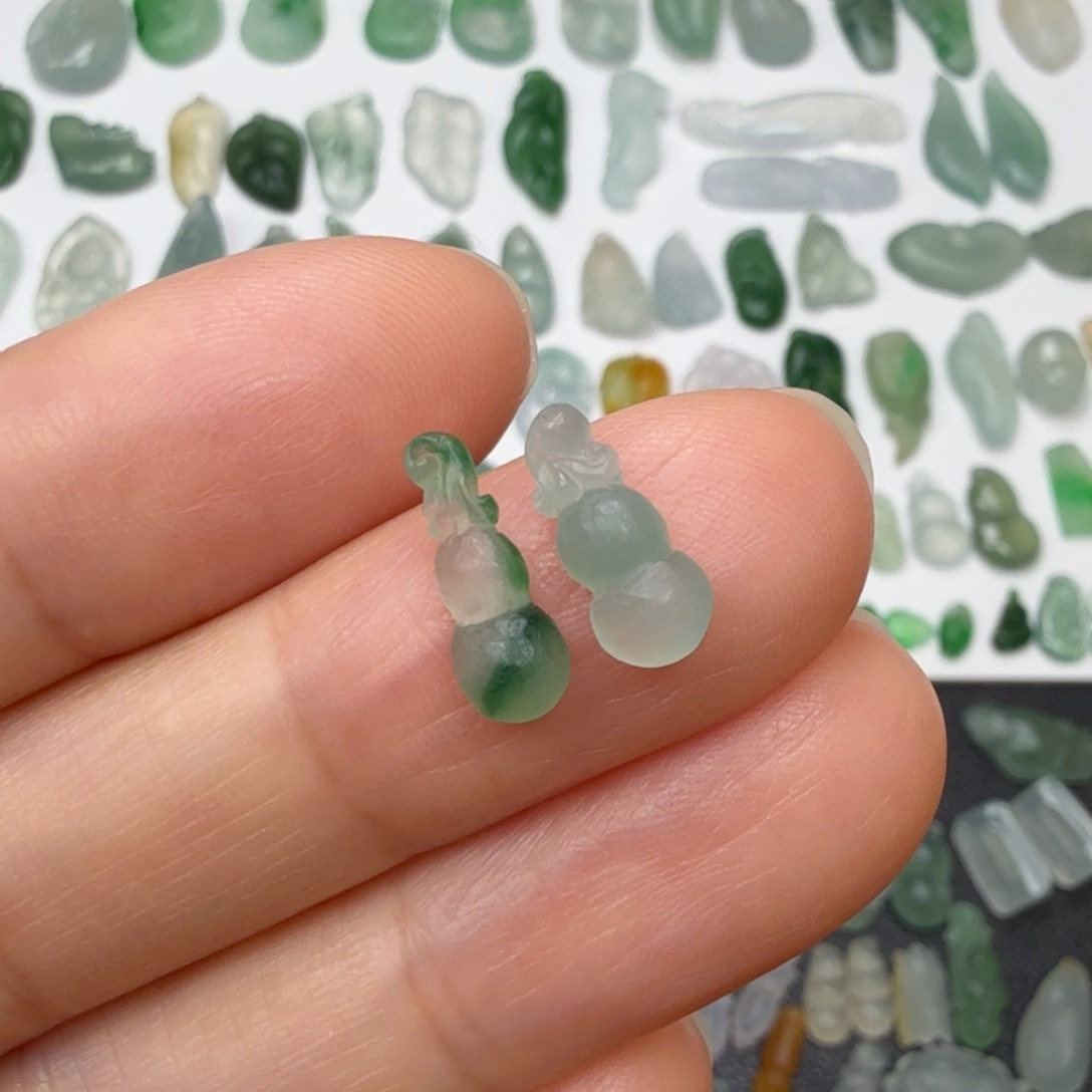 定制翡翠未镶嵌葫芦