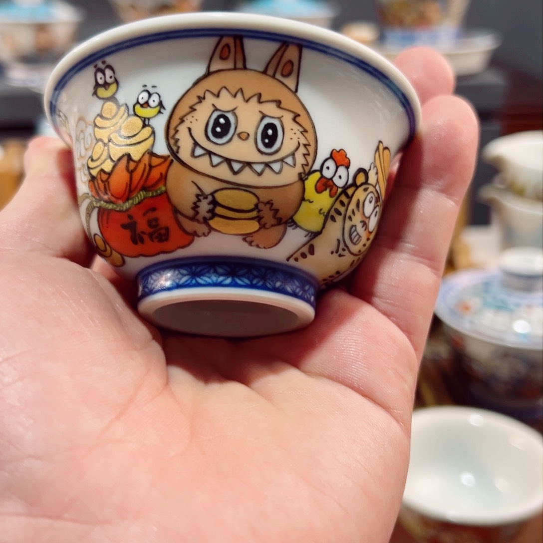 杯景德镇手工手绘