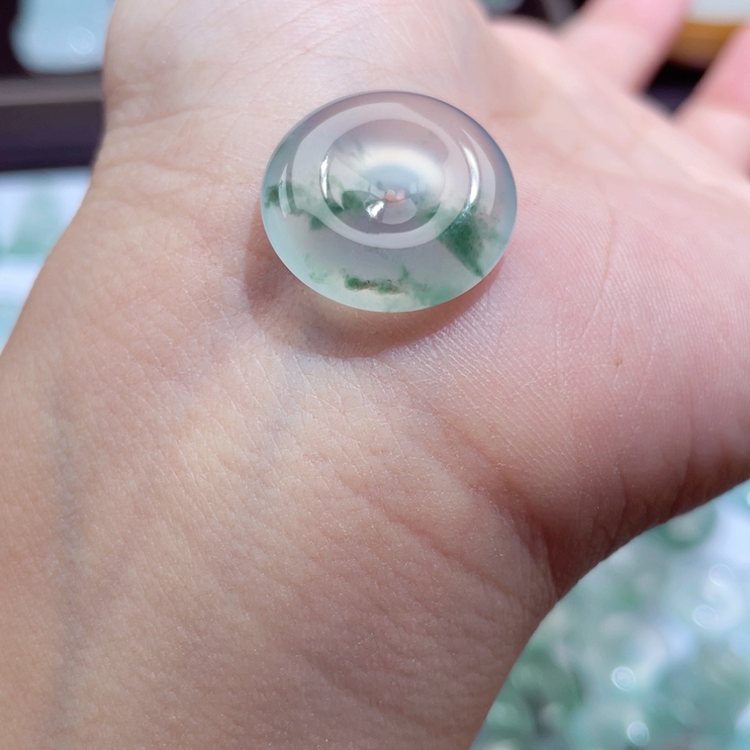 颈饰未镶嵌翡翠平安扣