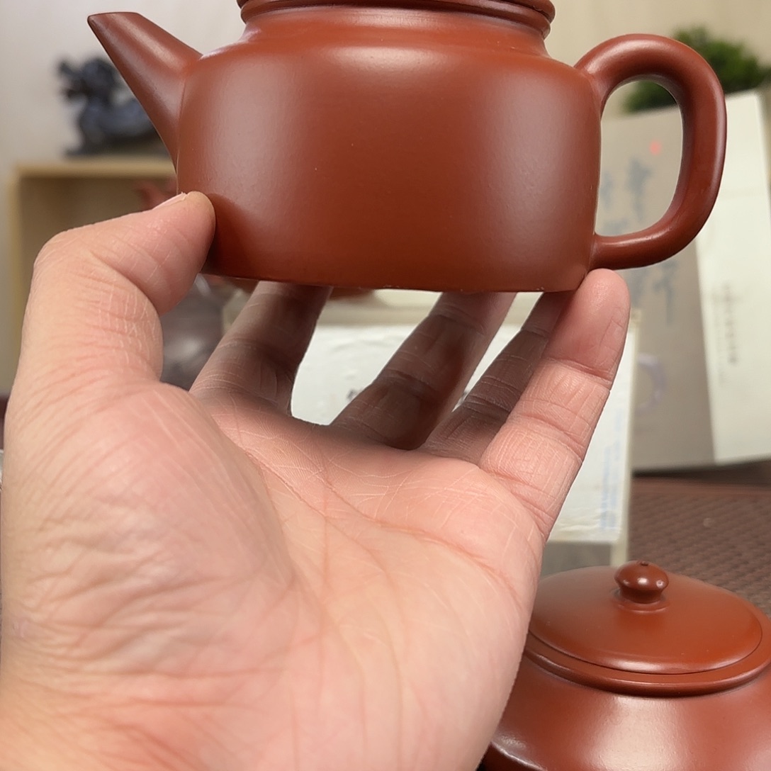 中***大紫砂茶壶微瑕处理