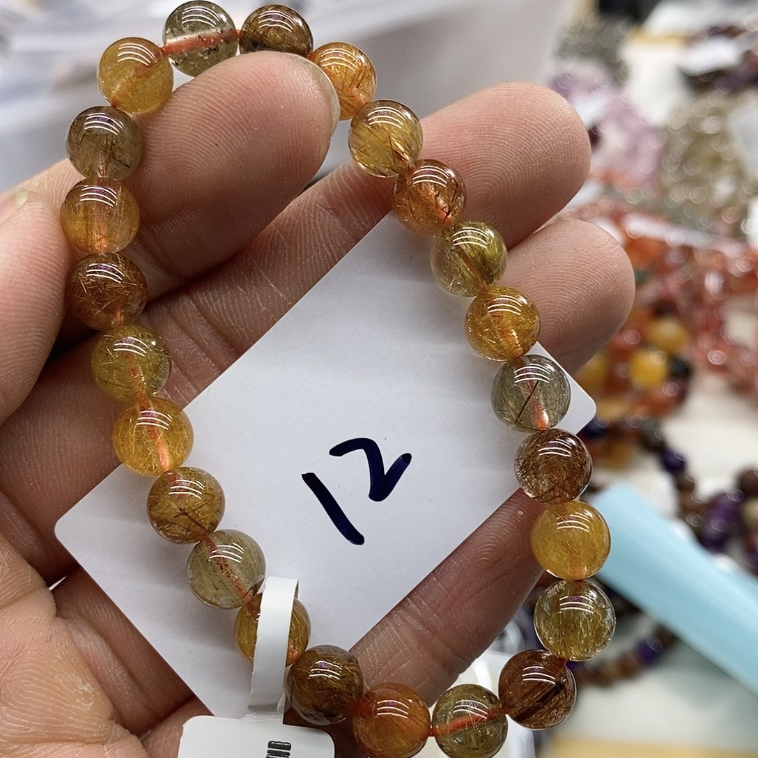 水晶手链未镶嵌天然