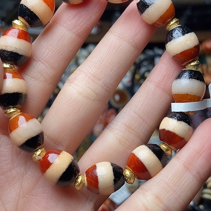 玛瑙/玉髓未镶嵌手链