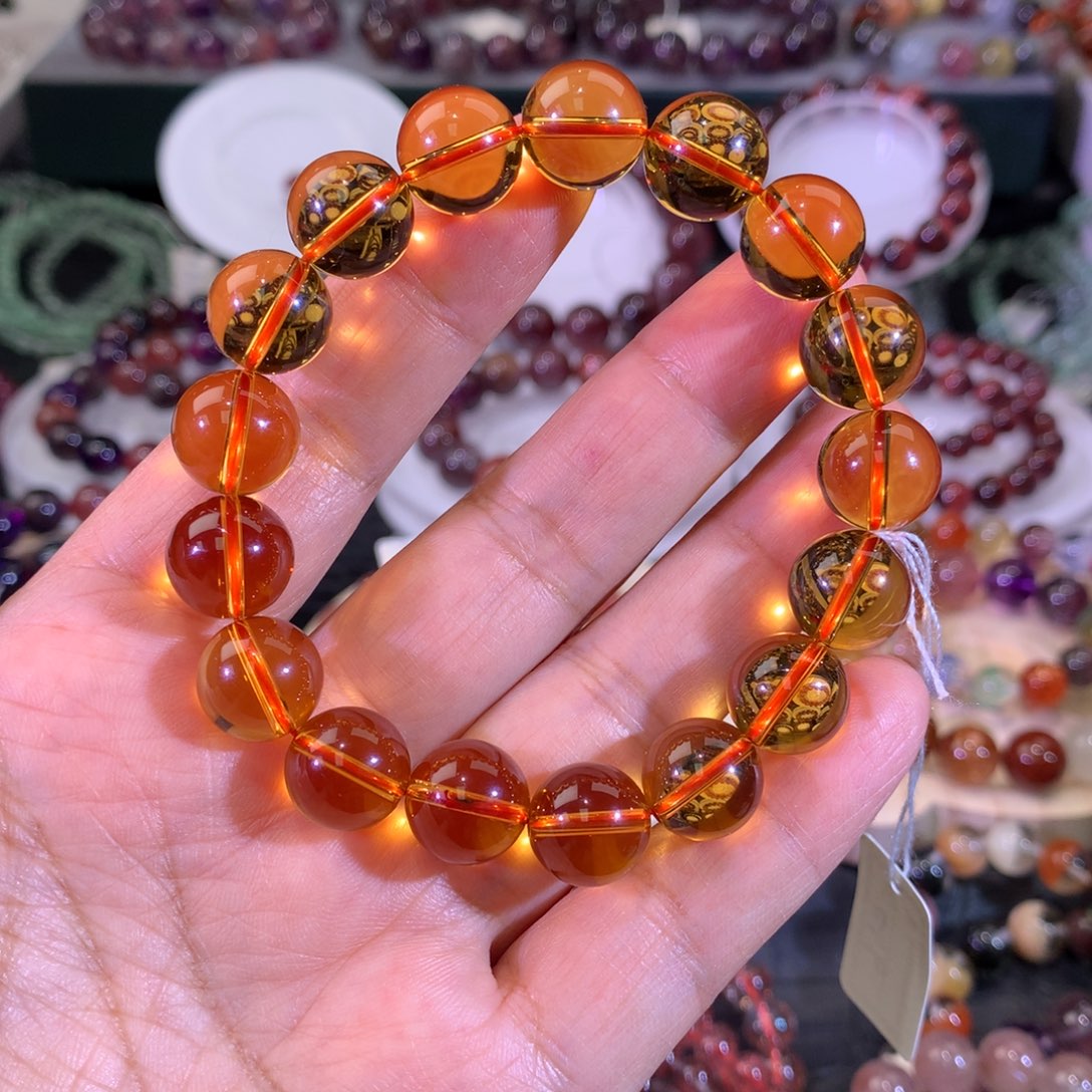 水晶手链未镶嵌灵***当手链