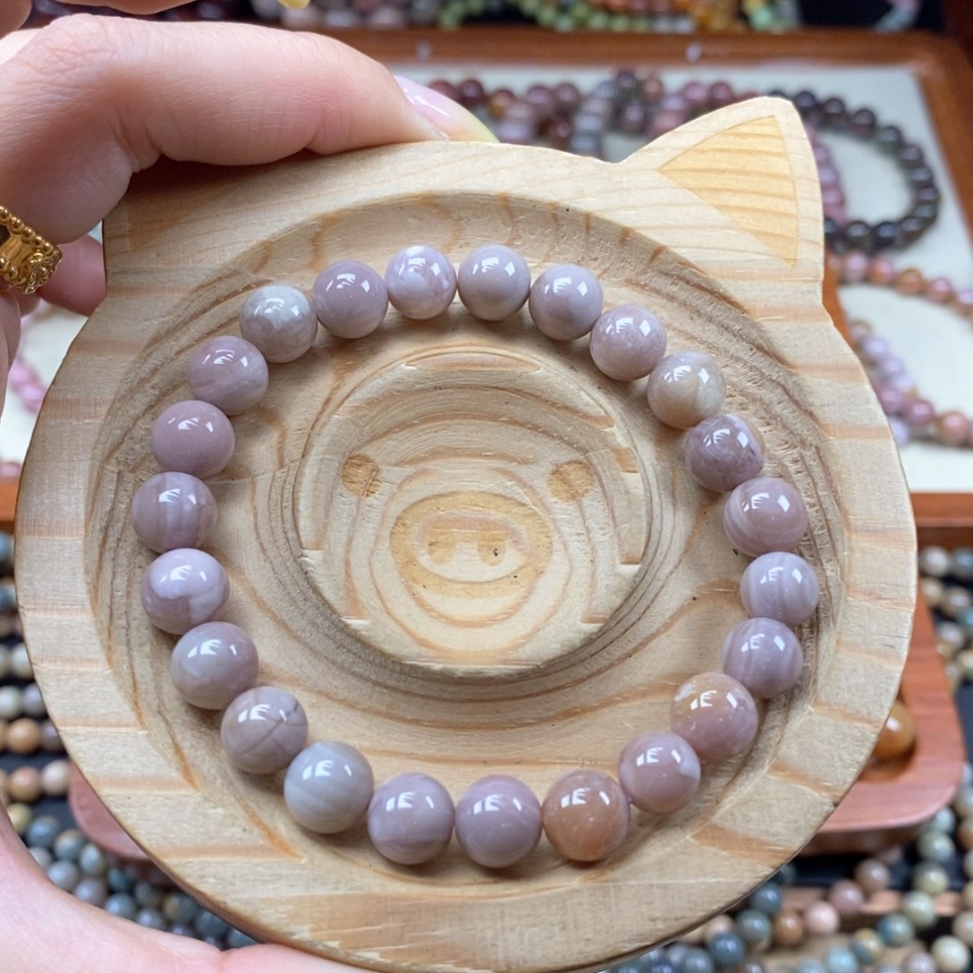 石英质玉手链未镶嵌风*