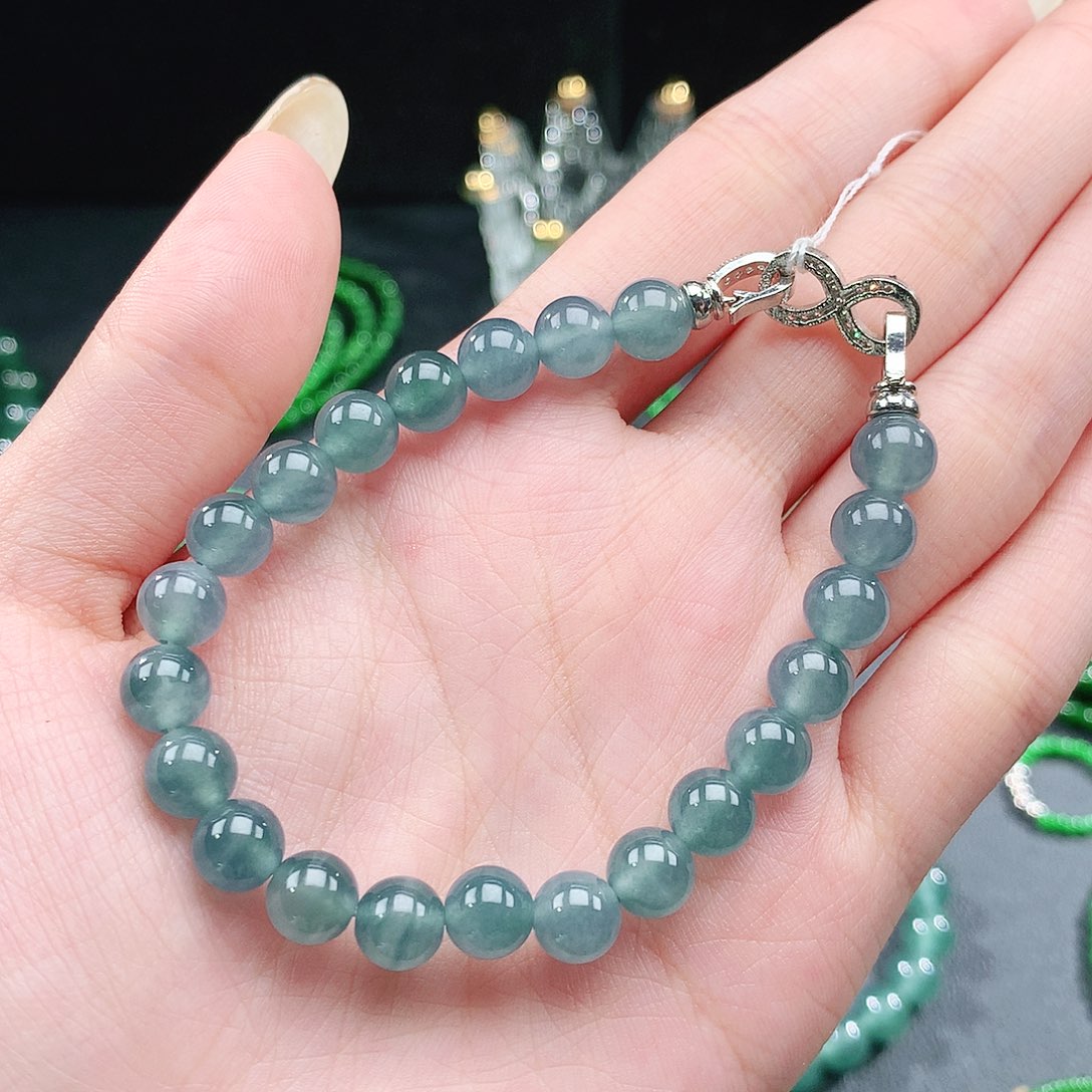 翡翠未镶嵌手链手链