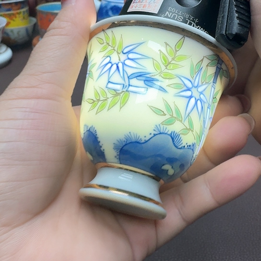 瓷片景德镇仿古手工制作精品展示