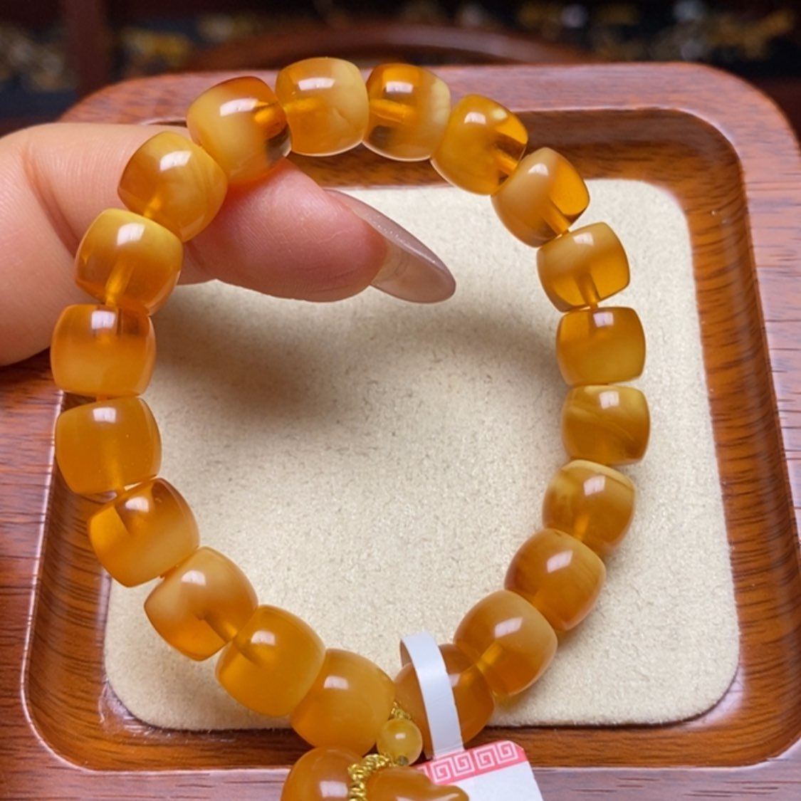 【闪购商品】蜜蜡手链未镶嵌手串