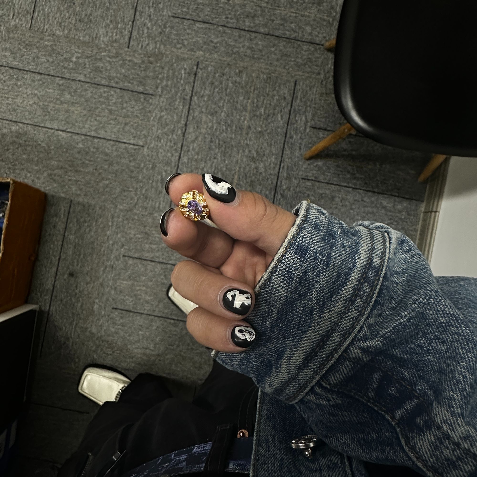 合金耳饰 【涅槃 祭月凋零 耳钉】时尚百搭耳环素款潮流简约