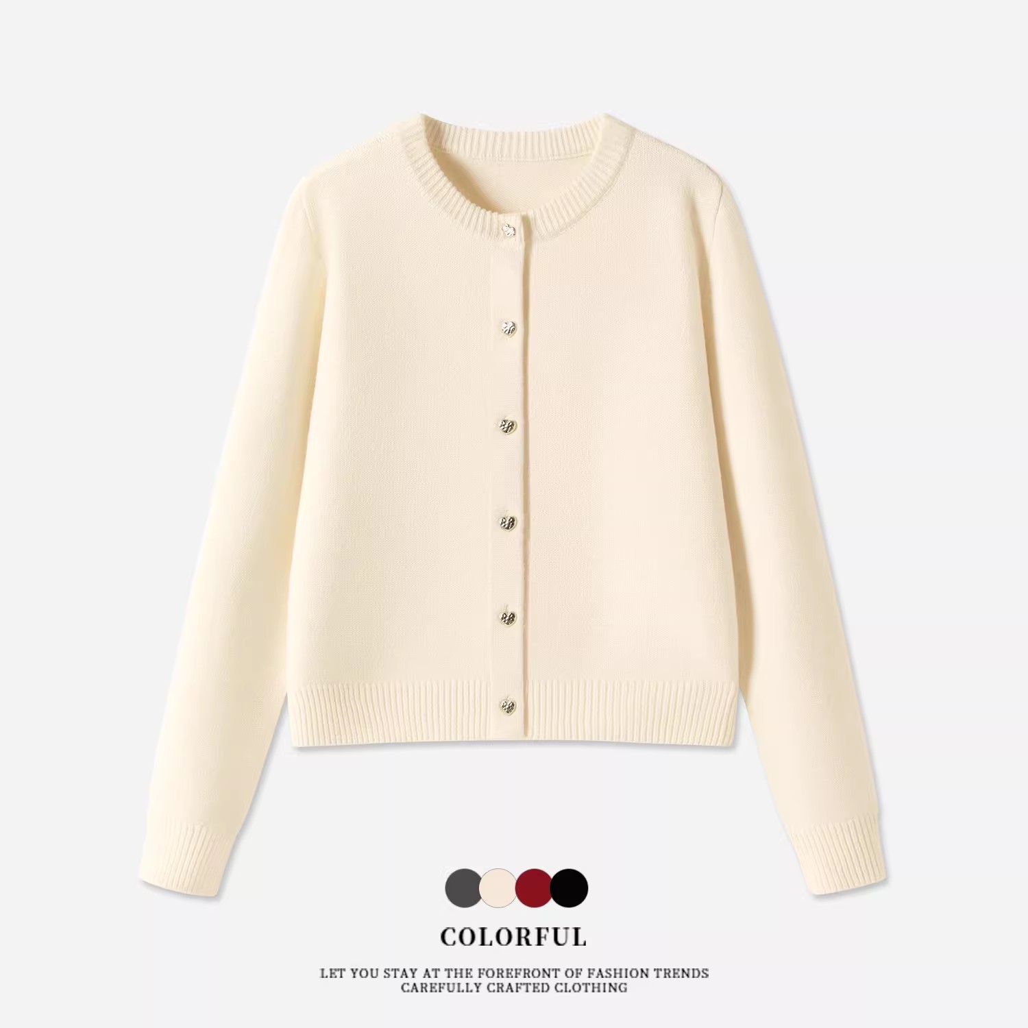 爱心订单开衫」福利口碑款！纯色加厚韩版冬季外套针织毛衣女秋冬