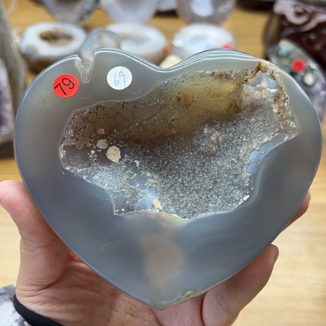 水晶水晶无镶嵌未镶嵌爱心通79