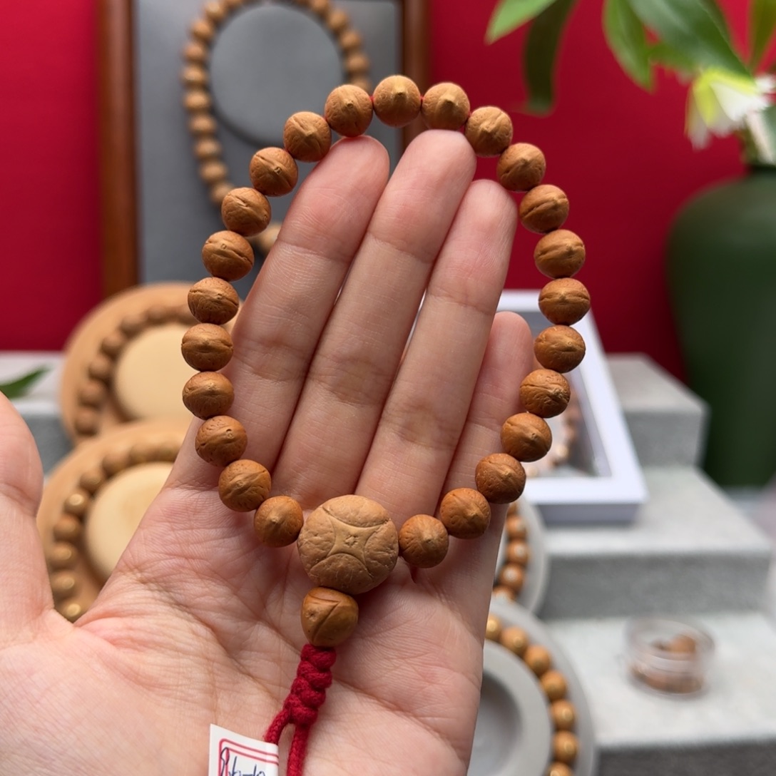 凤眼菩提手串新**新9.6-10mm左右实心籽手串