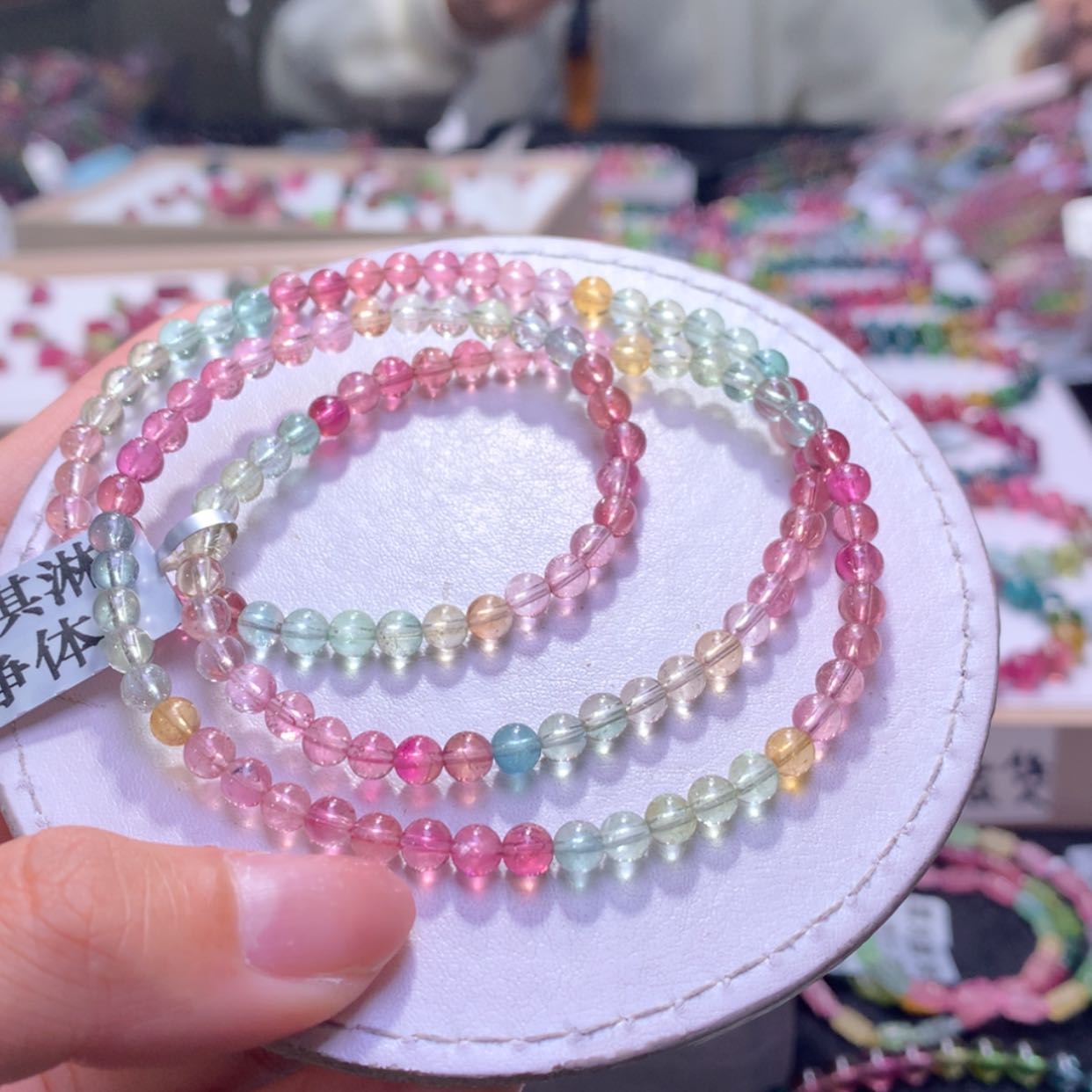 【闪购商品】未镶嵌手串碧玺