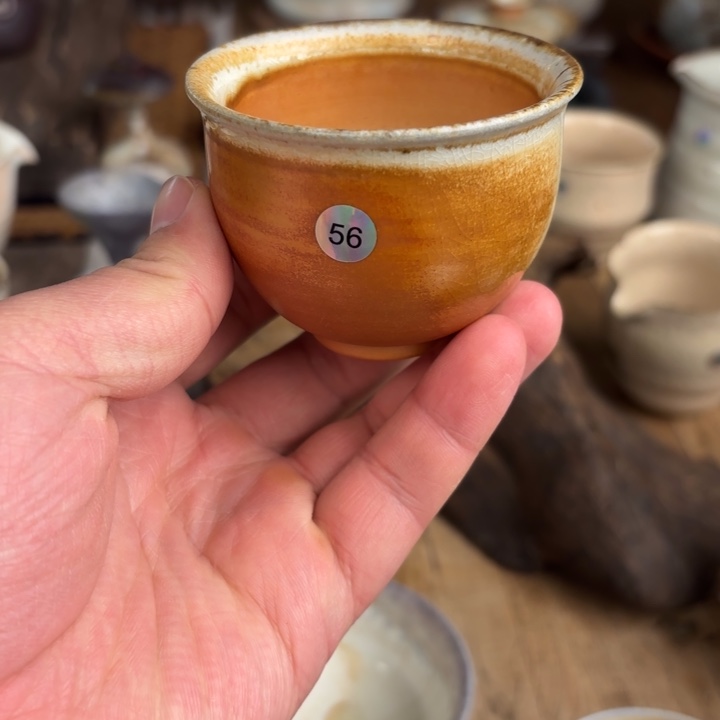 杯【瓷与故事】56#柴烧主人杯
