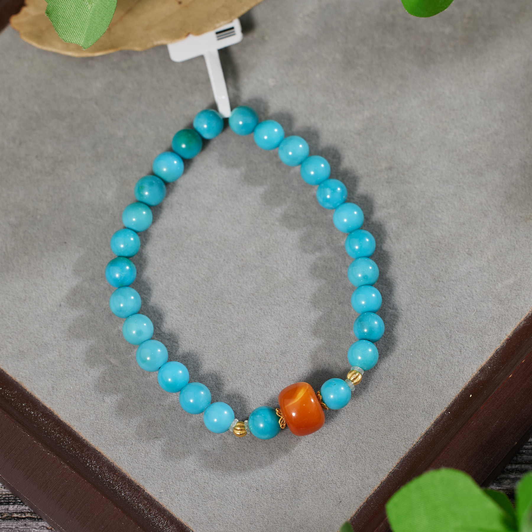 【歪歪】郁见*美松DIY手串*18K金镶嵌（卡6）N2214