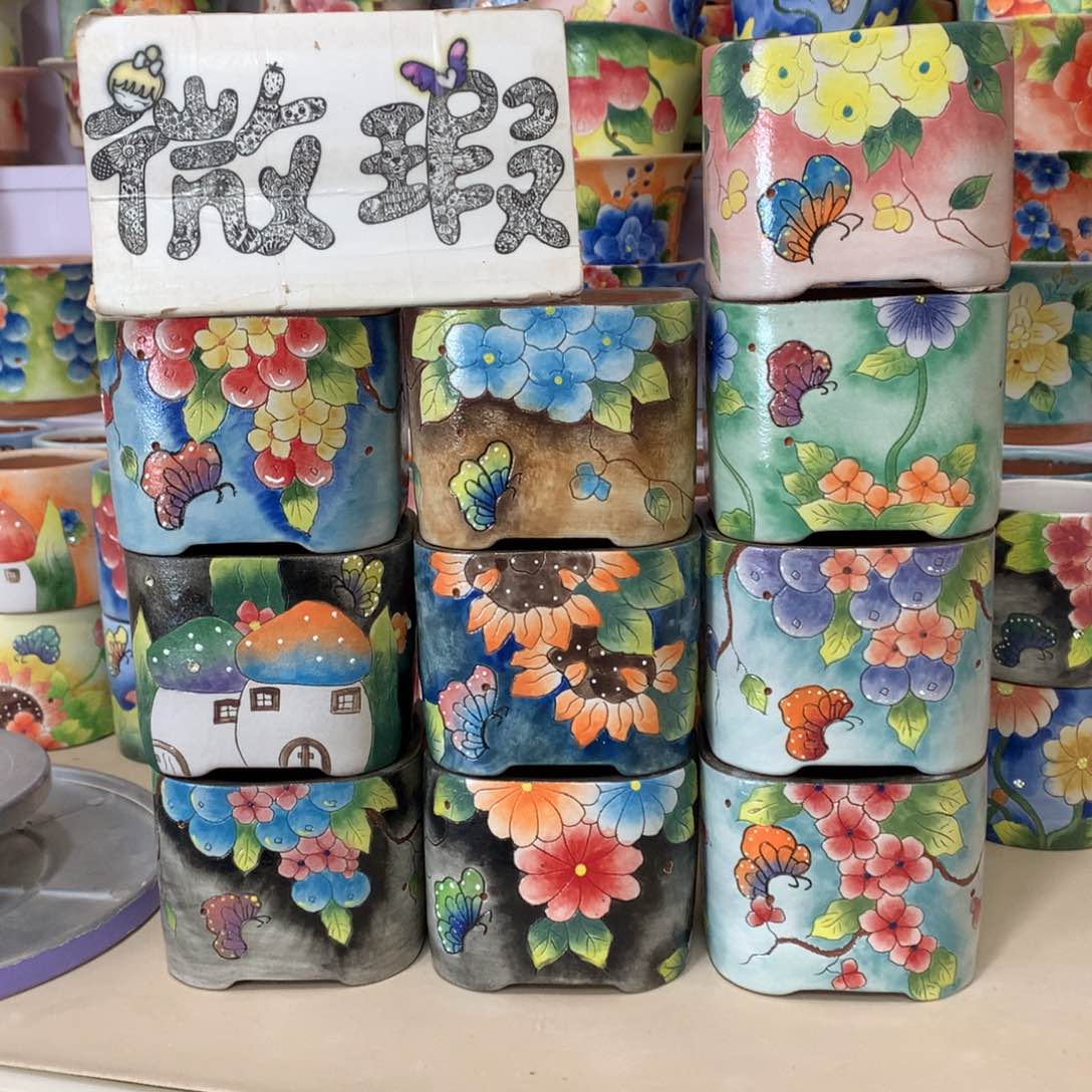 铃*福利花盆，瑕疵花盆