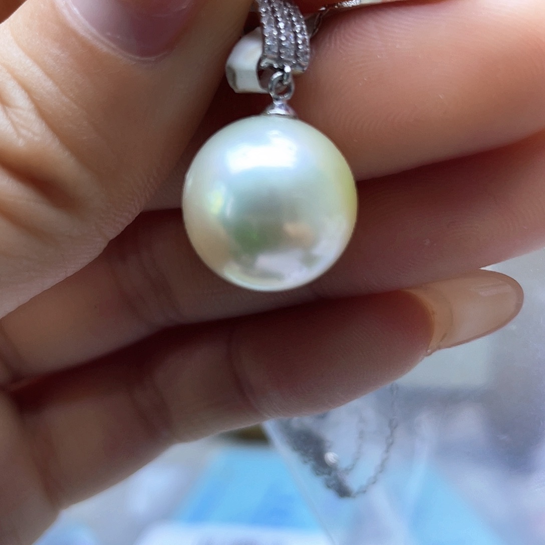 海水珍珠颈饰18K金镶嵌