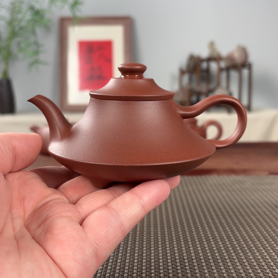 紫砂茶壶黄龙山原矿紫砂壶210