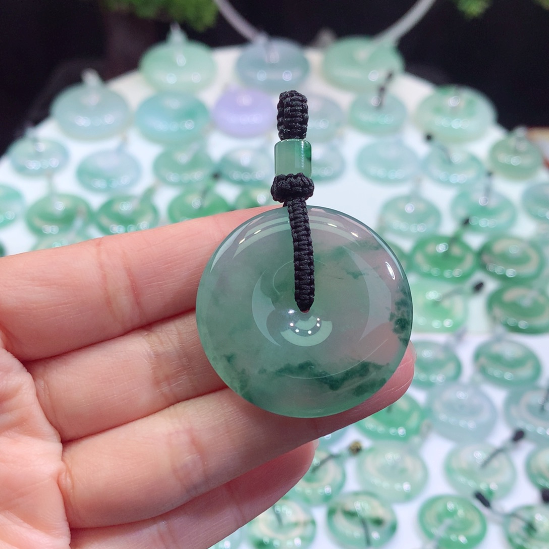 颈饰未镶嵌翡翠23尺寸35.2*6.0