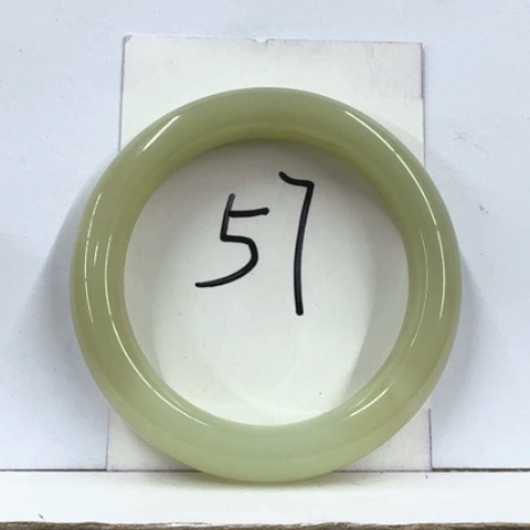 和田玉手镯未镶嵌喜**羊