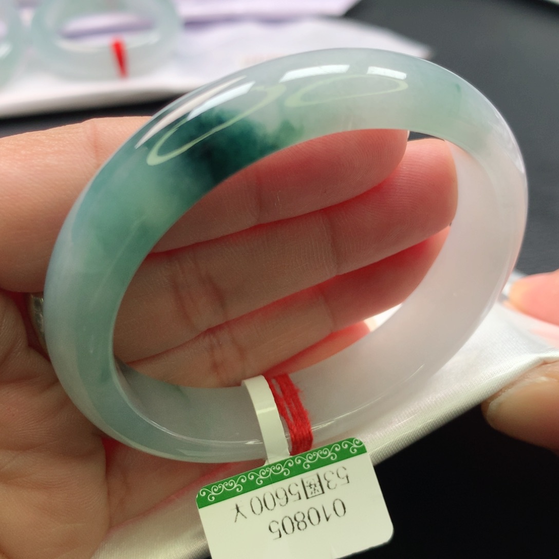 翡翠手镯未镶嵌贵妃53