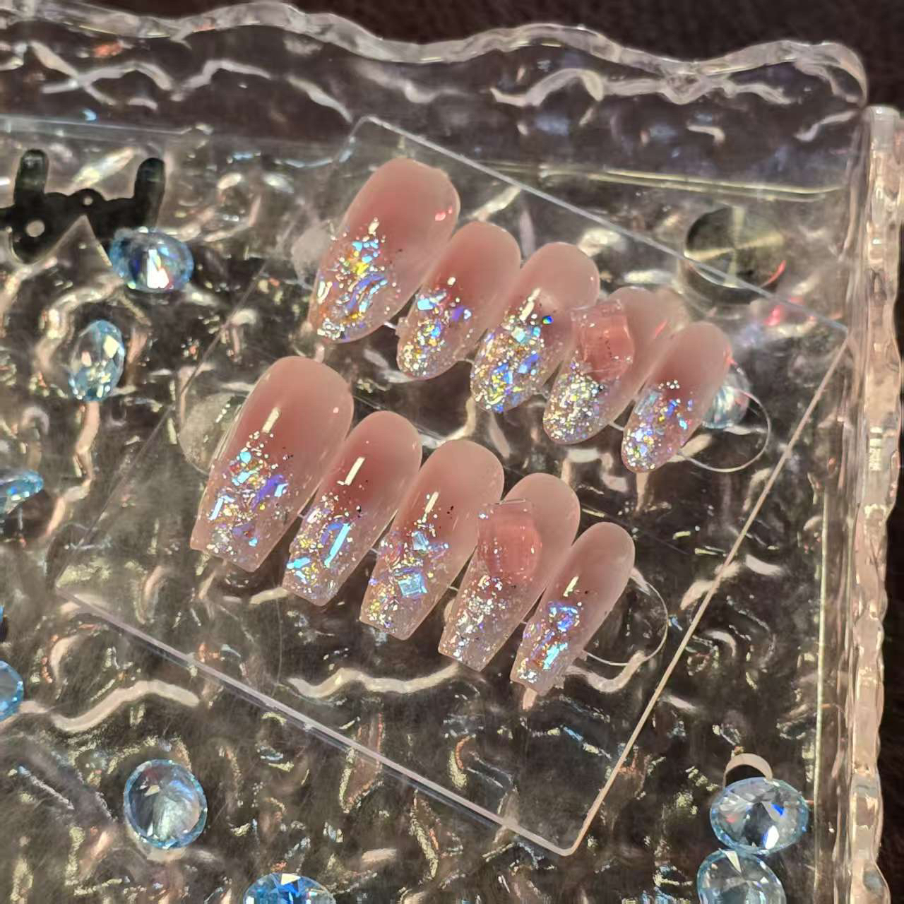 甜酒丶(国华/001/施华洛)纯手工穿戴甲