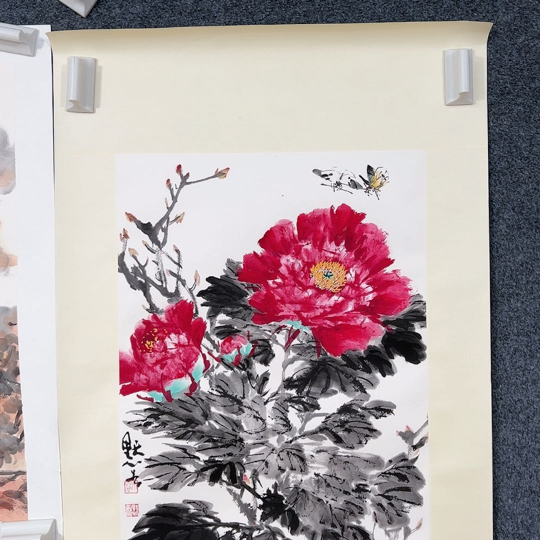 国画（w5599）牡丹 书画3近