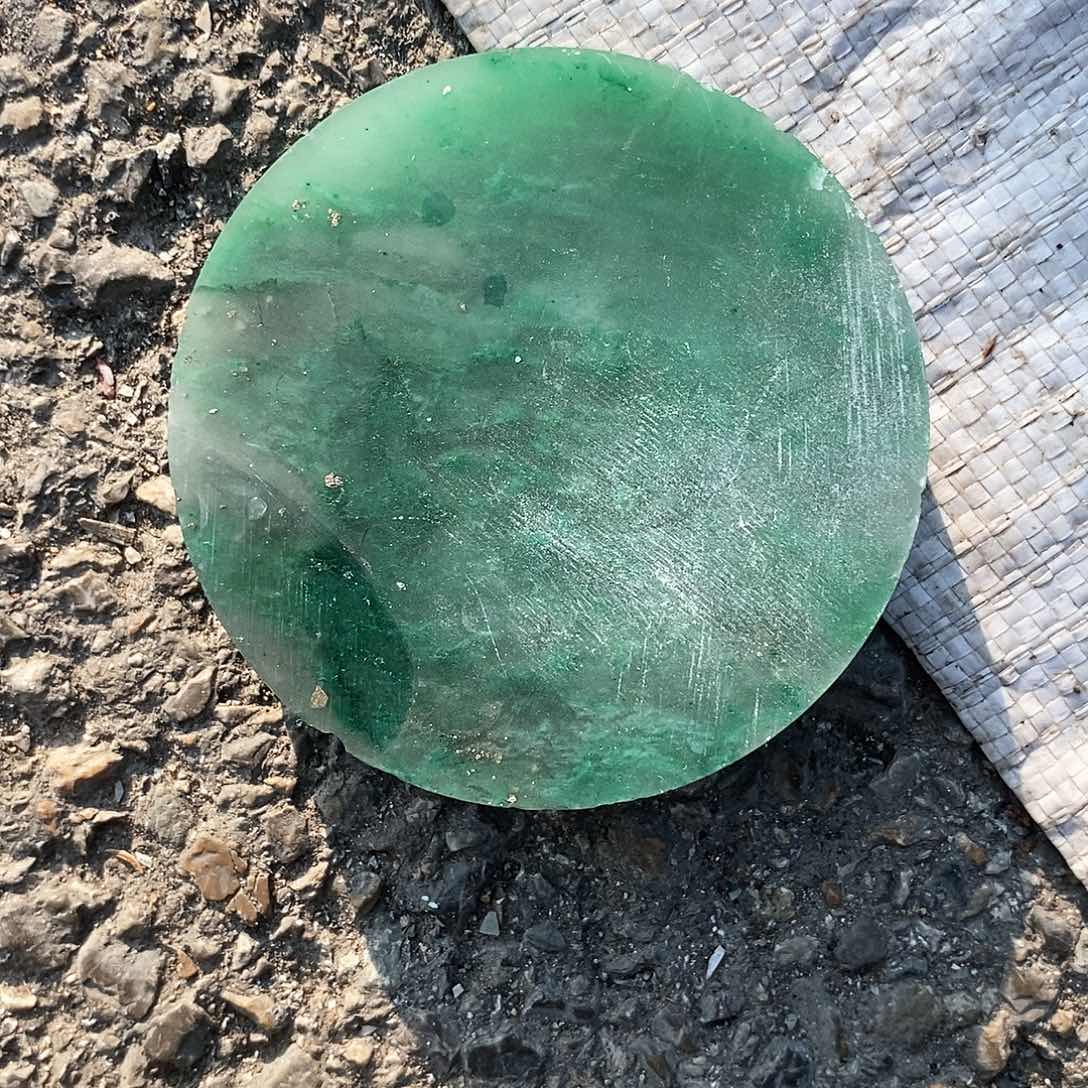 石英质玉（黄龙玉）原石未镶嵌