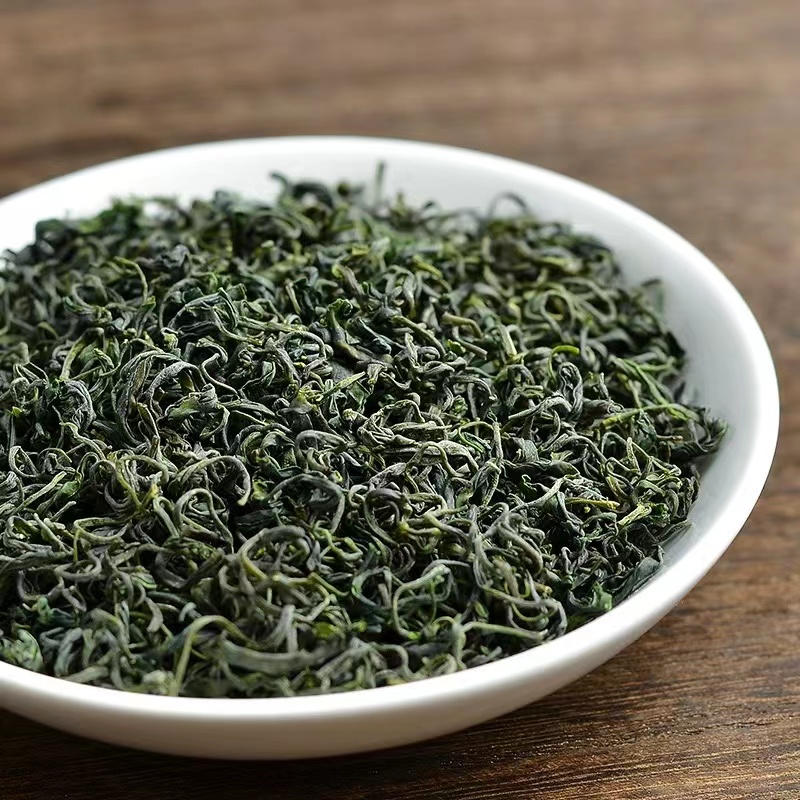 恩施高山绿茶炒青茶叶硒茶栗香味浓（谷雨土茶）