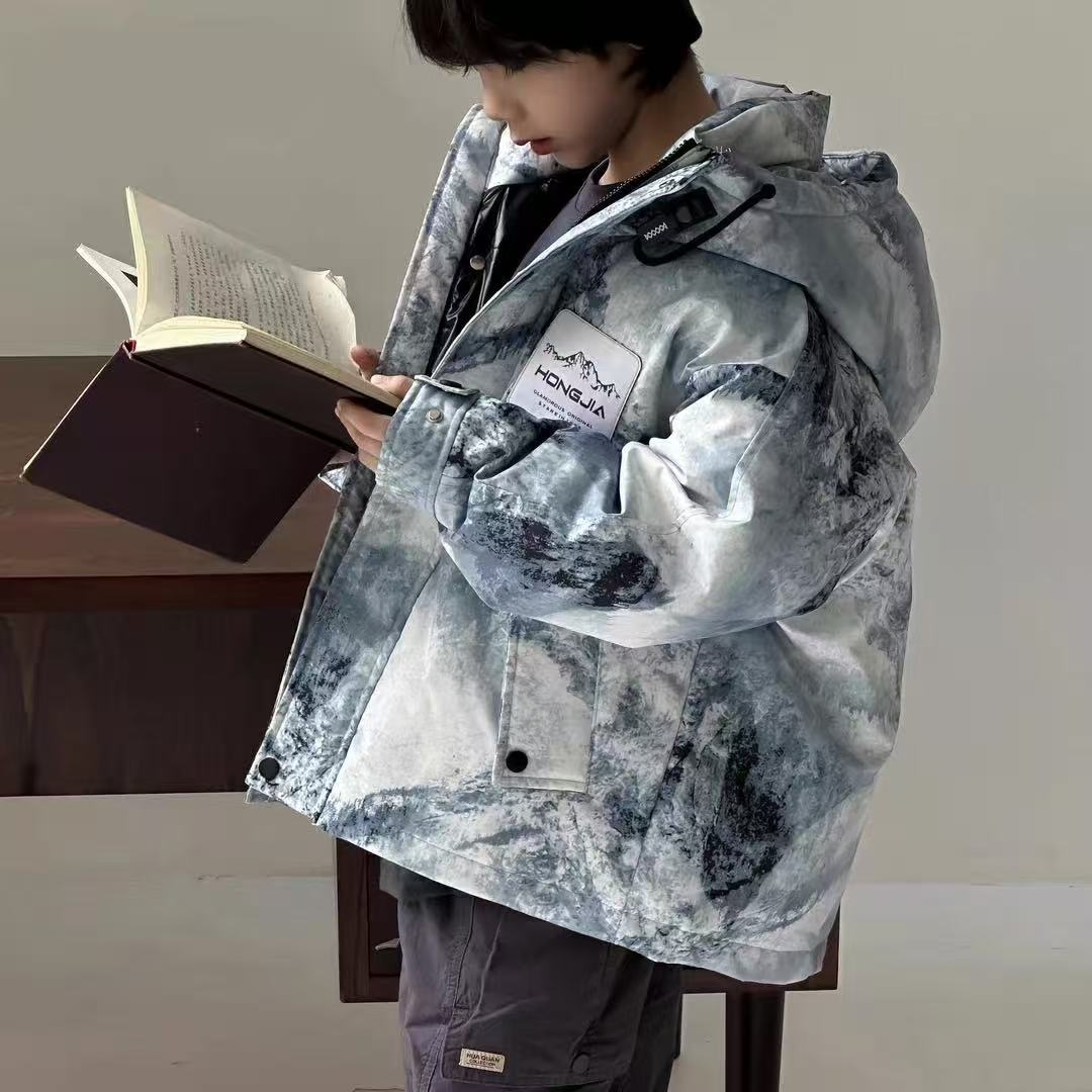 【501-530】2025新款防寒保暖秋冬中小大童绒服外套