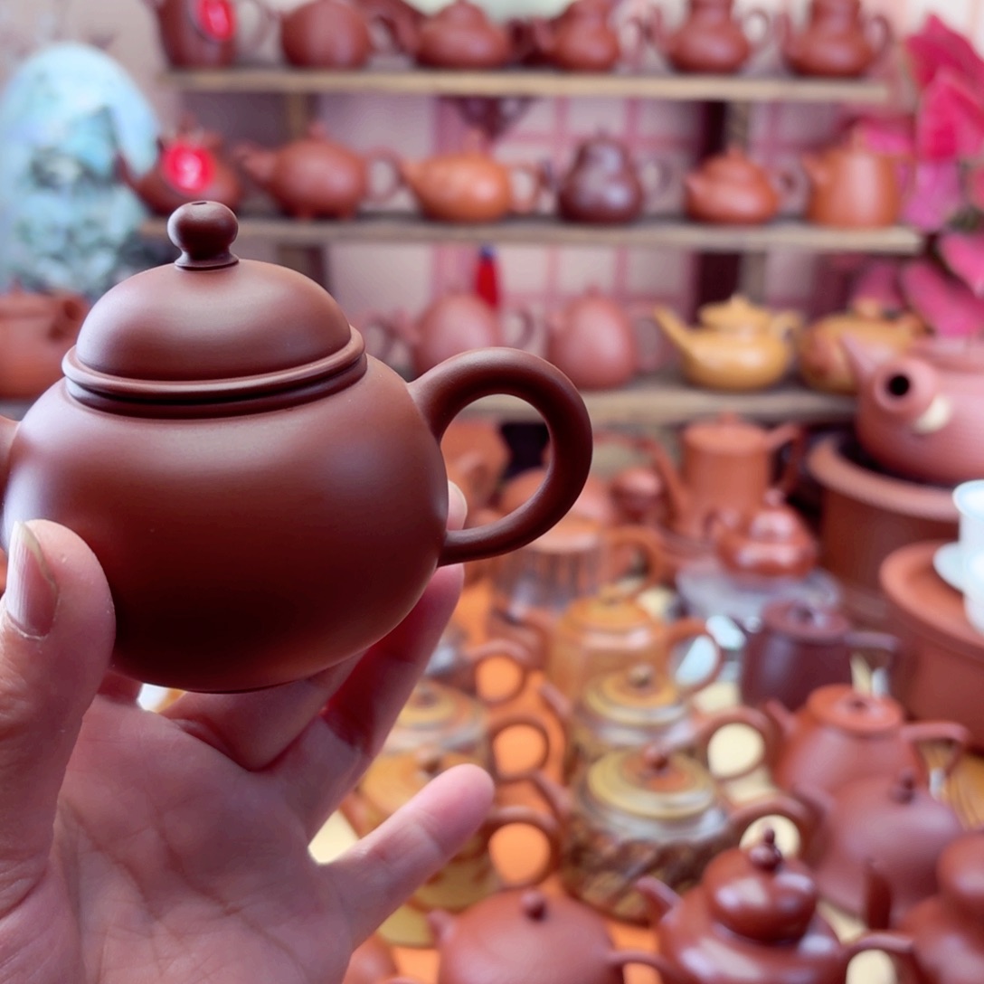 紫砂茶壶水平130 CC手拉