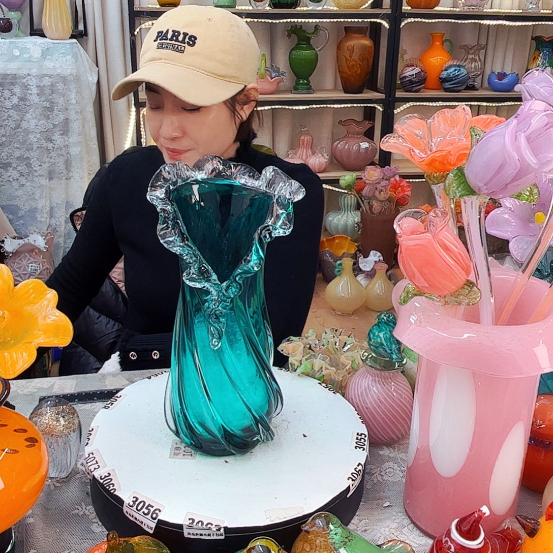 女王瓶 福利家悦琉璃工艺品