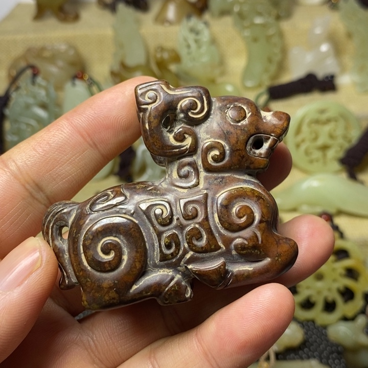 和田玉挂件未镶嵌