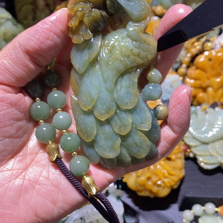 岫玉岫玉吊坠未镶嵌