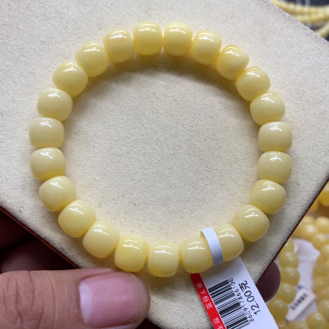 蜜蜡未镶嵌手链蜜蜡