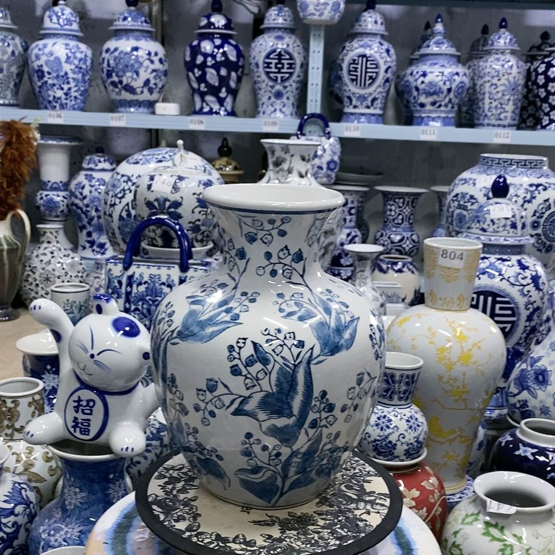 【闪购商品】摆件铃兰花花瓶25.20……………………