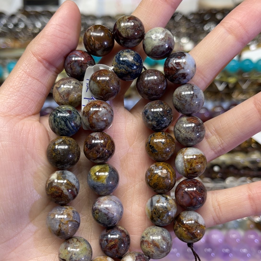 颈饰未镶嵌水晶天然彼得卡12.8长条38厘米