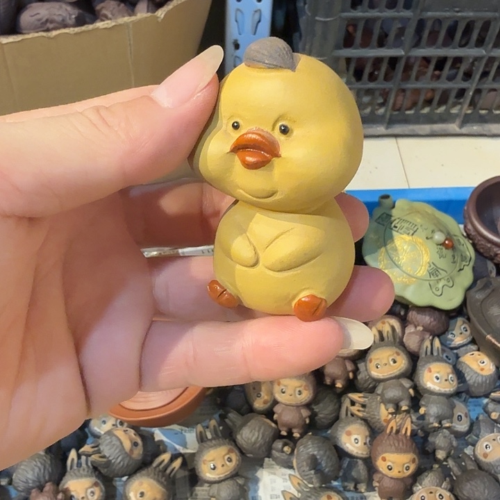 紫砂茶宠雕塑瑕疵茶宠