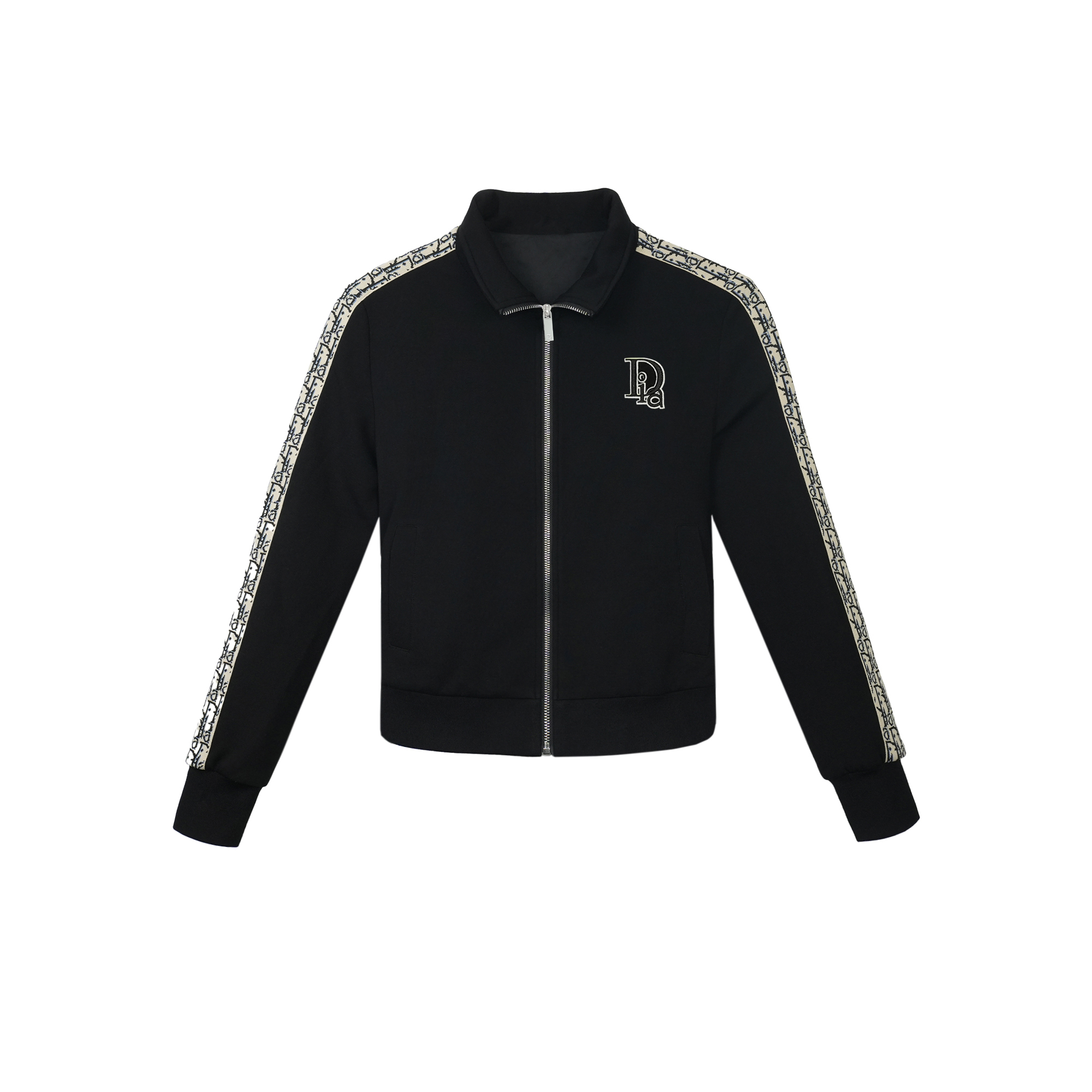 DIORA HEALY/迪奥海莉早秋女士新款双色提花运动外套33D6583138