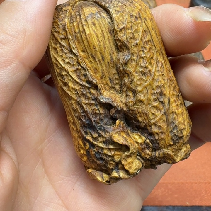 沉香吊坠馨安居沉香定制款