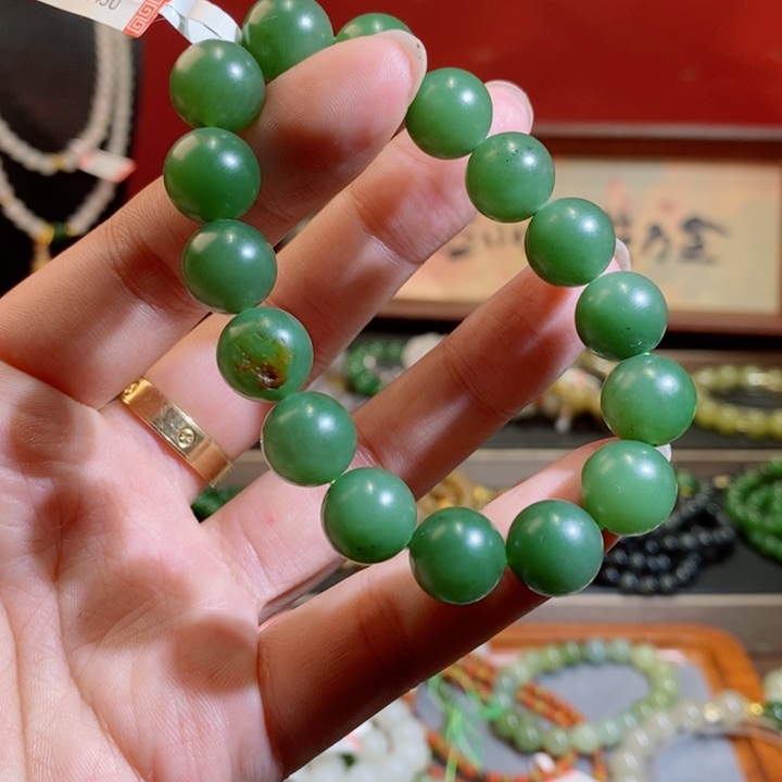 和田玉手串多样性拍一发一未镶嵌