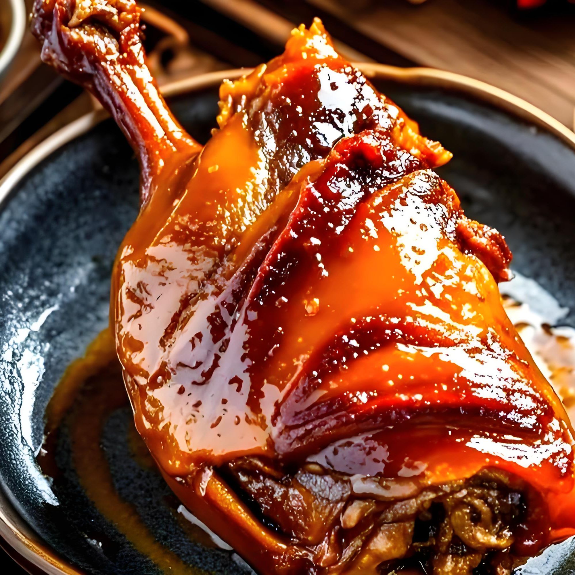 比脸大大鸭腿新鲜香辣休闲鲜卤味