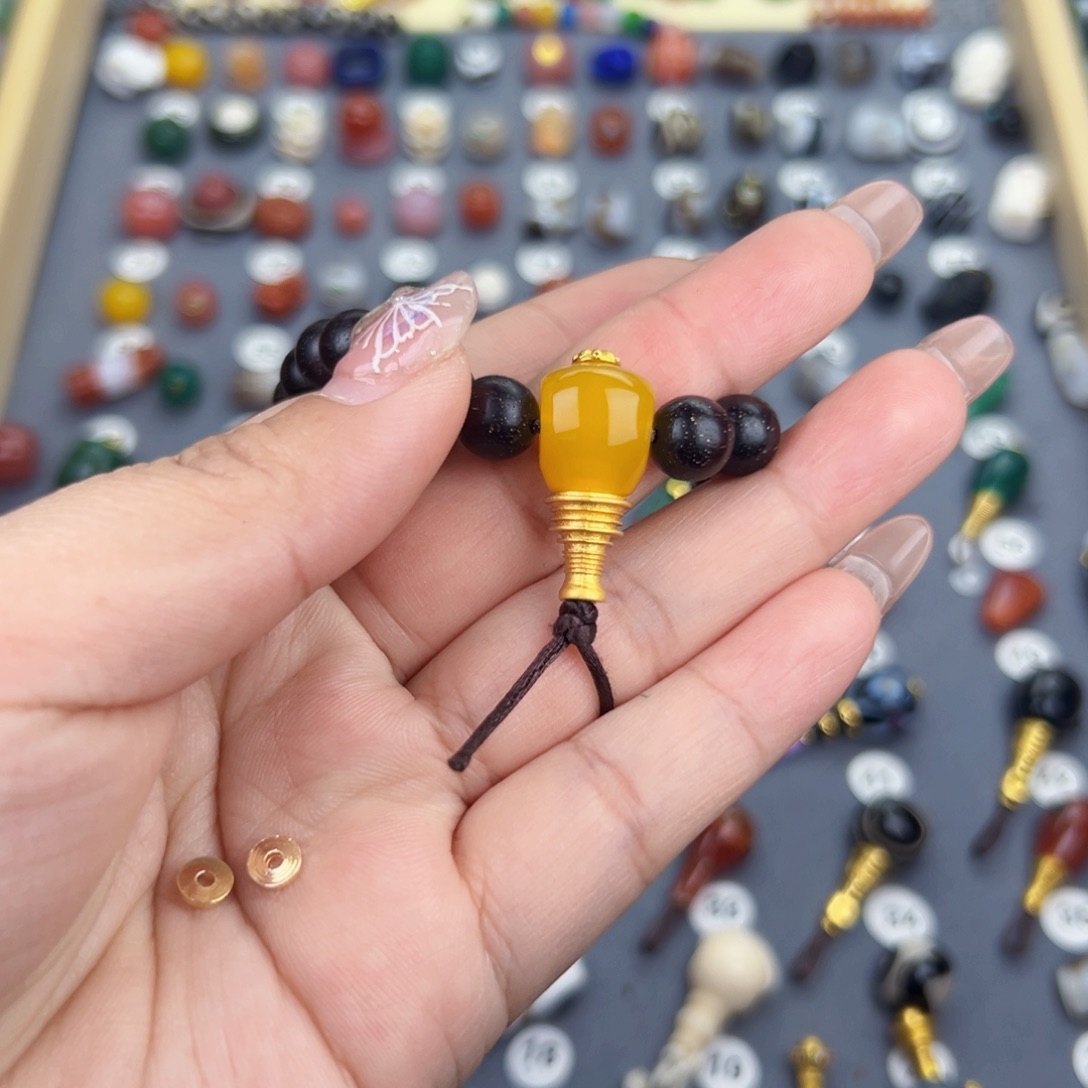 玛瑙/玉髓饰品合金D****a