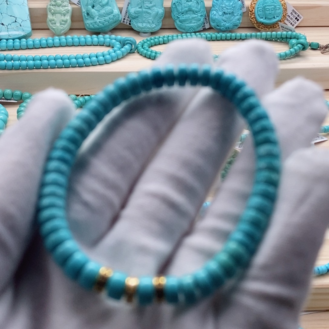 绿松石珠宝奇石未镶嵌