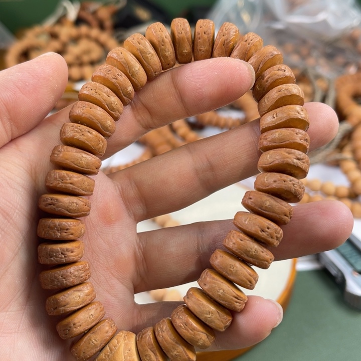 凤眼菩提手串实心籽大尺寸 不漏核 药片