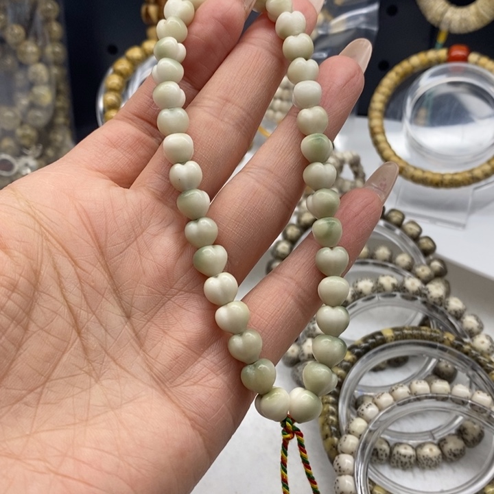 星月菩提手串8龙鳞菩提屁桃