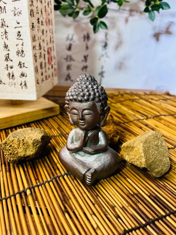 佛像禅意茶宠礼品创意精品摆件手工柴烧手工云南原矿泥柴烧香薰