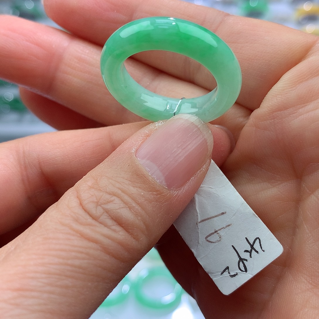 翡翠戒指未镶嵌16号