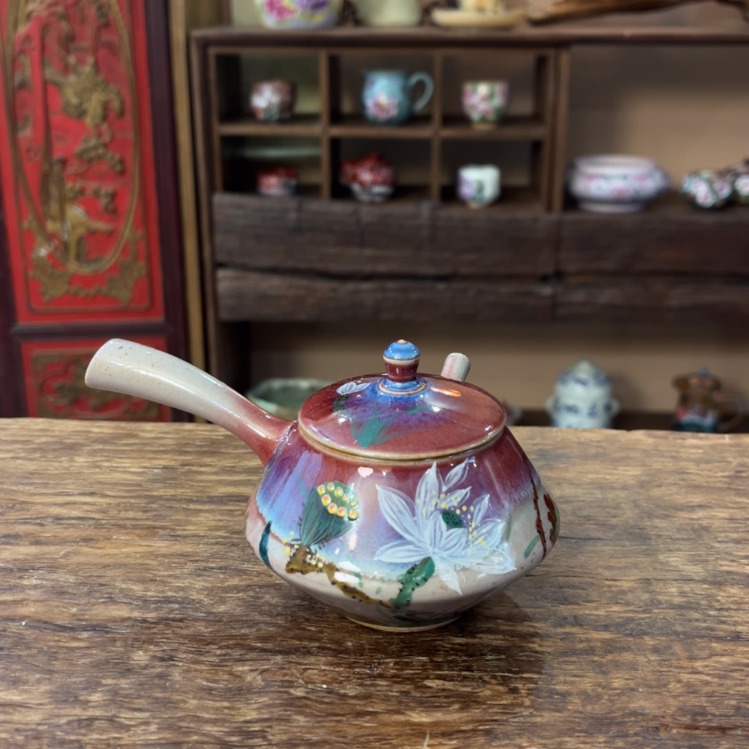 柴烧手工手绘陶瓷